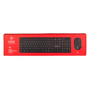 Teclado + Mouse USB Sem Fio - Combo Kross