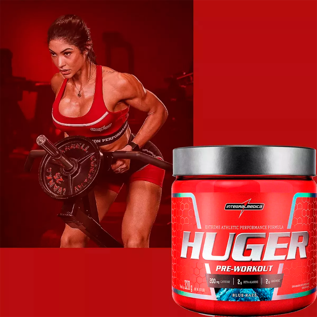 Pré-Treino Huger 320g – Integralmédica