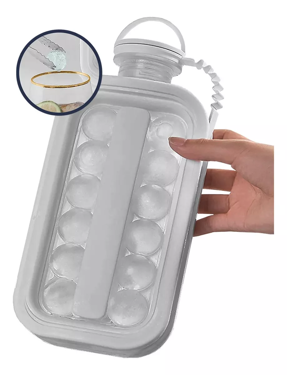 Forma De Gelo 2 Em 1 Esfera – Silicone