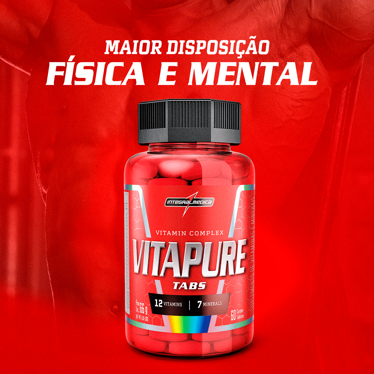 Multivitamínico VitaPure Super 60 Tabletes
