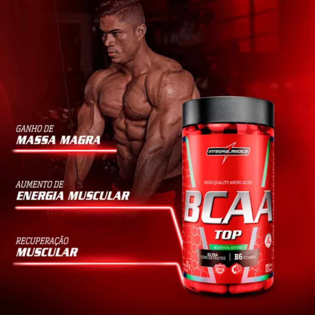 BCAA Top 120 Cápsulas Integralmédica