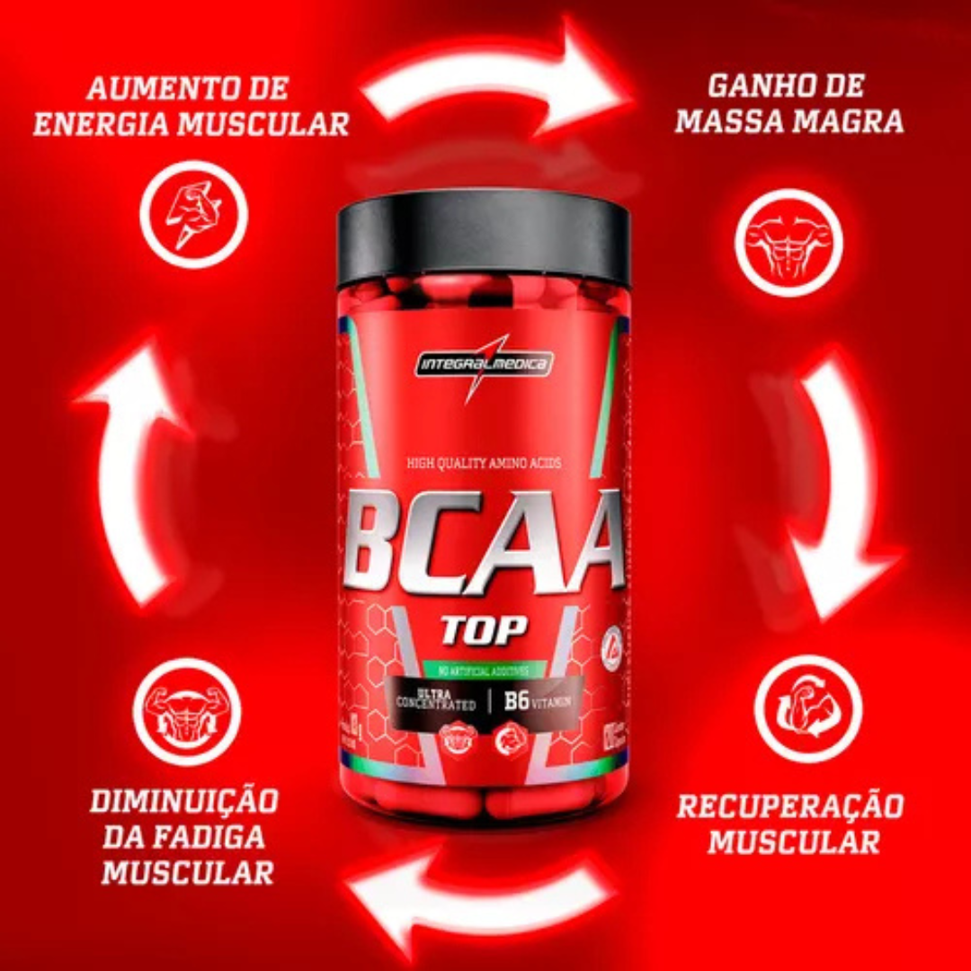 BCAA Top 120 Cápsulas Integralmédica
