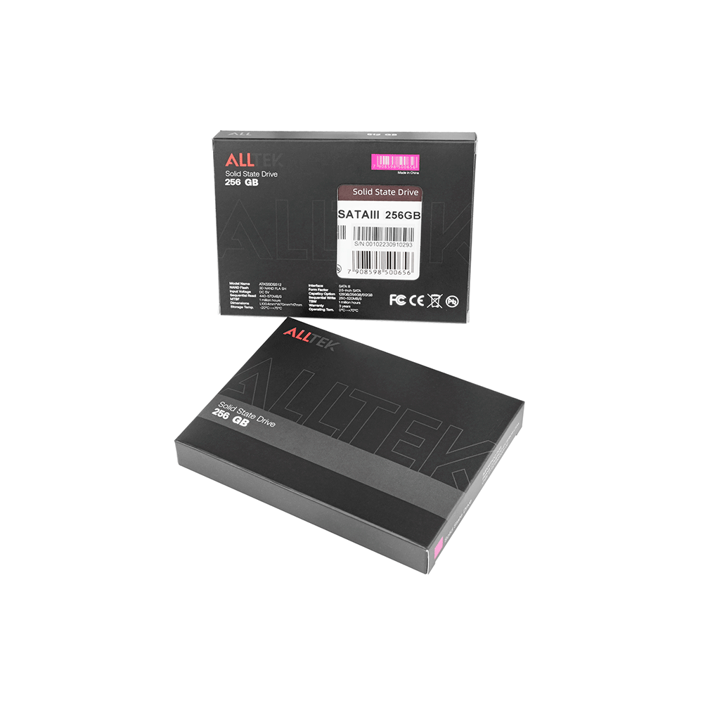 SSD Alltek 2.5 SATA III 6 Gbs – ATKSSDS 256GB