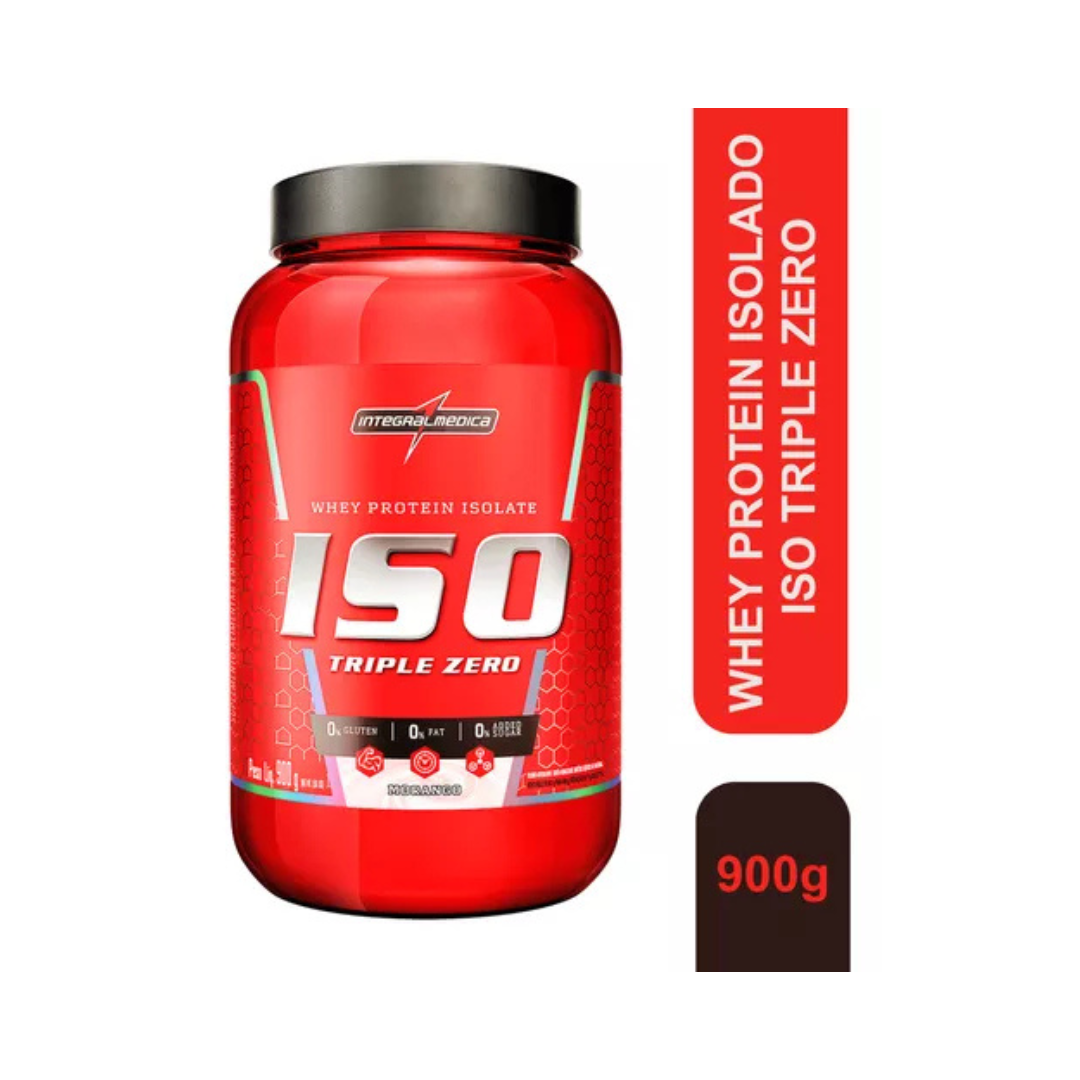 Whey Protein Triple Zero 900g Morango