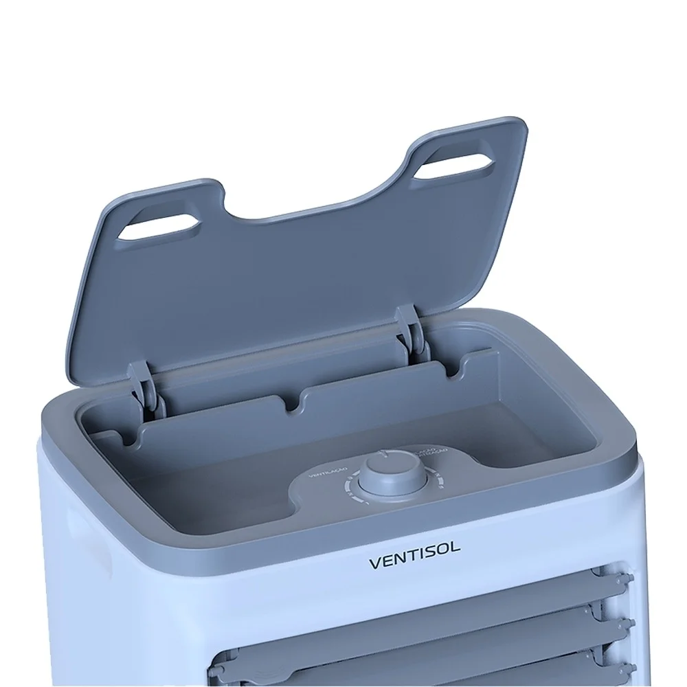 Climatizador de Ar Ventisol CLIN16-01, 16 Litros, 130W, Branco/Cinza, 220V