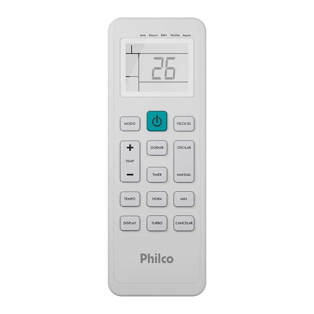 Ar Condicionado Split 12.000BTUS Philco PAC12FI –  Branco, 220V