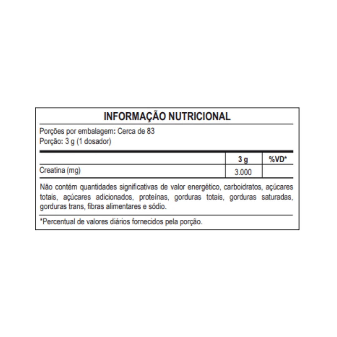 Creatina Creapure Rafael Brandão 250g – Max Titanium Sabor Sem Sabor