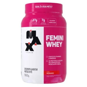 Femini Whey Protein Pote 900g - Max Titanium