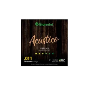 Encordoamento para Violão Aço .011 Gespw Série Acústico Giannini