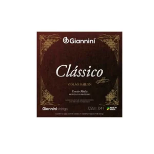 Encordoamento para Violão Nylon Média Genwpm Série Clássico Giannini