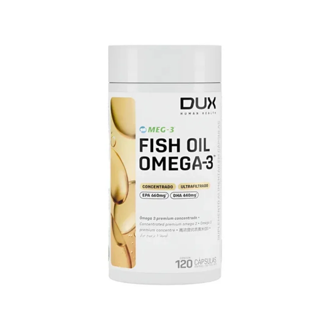 Ômega 3 Fish Oil Dux Nutrition 120 Cápsulas