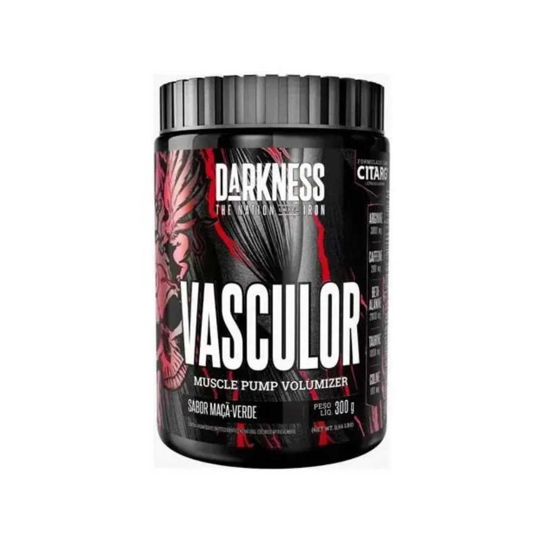 Vasculor Muscle Pump Volumizer Sem Cafeína Morango/Limão