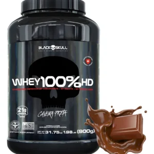 Whey 100% HD Pote 900g - Black Skull